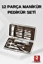 Spt-Gld 12 Piece Handheld Foot Cleaning Pliers Dirt Removal Tool (80206) Eyebrow Tweezers