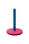Natural Wooden Towel Napkin Holder Wooden Paper Holder (White Pine)(Blue Pink)(1 Piece) - 3