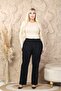 Patterned, Comfortable Fit, Lycra Women's Plus Size Jeans