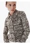 Neps Knitted Shiny Button Brown Knitwear Jacket - 3