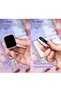 TC12 Mini 36mm 2.5D Curved Display Smart Watch With 4 Jewellery Accessories 3 Pair Straps and Wireless Charger For Ladies and Girls Black - 7