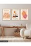 Henri Matisse Themed 3 Piece Wooden Framed Painting Act - 4