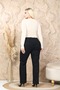 Patterned, Comfortable Fit, Lycra Women's Plus Size Jeans - 5