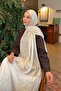 Qq Pattern Ayrobin Floral Jacquard Shawl Stone - 3