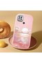Redmi 9C/10A Compatible Shock Absorbent Camera Protected Pink Silicone Case Sunrise at Sea - 2