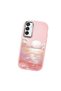 Pink Silicone Case Compatible with Samsung Galaxy M15 Shock Absorbing Camera Protection Sea Sunrise - 3