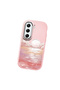 Pink Silicone Case Compatible with Tecno Camon 40 Pro 5g(Cm7) Shock Absorbing Camera Protected Sea Sunrise - 3