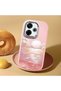 Redmi 13/13X Compatible Shock-Absorbing Camera Protected Pink Silicone Case Sunrise at Sea - 2