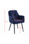 Modern Chair in Blue Color - 3
