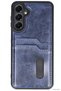 Spt-Gld Newface Galaxy A55 5g Case Sara Leather Case with Business Card Holder (95556) - Navy Blue
