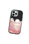 iPhone 13 Pro Compatible Shock-Absorbing Black Silicone Case with Camera Protection Sunrise at Sea - 3