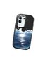 Vivo Y29 4g Compatible Shock-Absorbing Camera Protected Black Silicone Case the Moon Rising from the Sea - 3