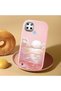 Realme C25Y/C21Y Compatible Shock Absorbent Camera Protected Pink Silicone Case Sunrise at Sea - 2