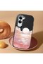 Vivo Y04/Y04S Compatible Shock Absorbent Camera Protected Black Silicone Case Sunrise at Sea - 2