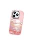 Pink Silicone Case Compatible with Realme C63 4G/C61 Shock Absorbing Camera Protection Sea Sunrise - 3