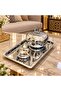 Set for Serving Dates, Silver, Complete, Medium Size 11cm, with a Plate for Breaking the Dates. - 2