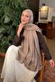 Qq Pattern Ayrobin Floral Jacquard Shawl Soil Color
