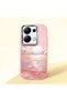 Pink Silicone Case Compatible with Poco M6 Pro 4g Anti-Knock Camera Protection Sea Sunrise