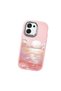 Pink Silicone Case for Oppo A6 Pro 4G/5G Compatible with Shock Absorption Camera Protection Sunrise at Sea - 3