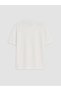 Peak New Season White Crew Neck Printed Men's T-Shirt - 5