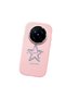 Vivo X200 Pro Compatible Shock-Absorbing Camera Protected Pink Silicone Case Star Pattern - 3