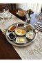 Presentation Plate Tray Copper Breakfast Plate Pan Plate Set Large Size - 8