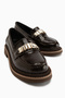 Maribel Brown Accessory Detailed Women's Loafer Casual Shoes - 4