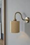 Novella Beige Fabric Textured Single Antique S Body Retro Sconce - 5