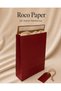 Kraft Paper Bag with Adhesive Tape, Burgundy, 25X8X30 cm - Pack of 24, Gift and Shipping Envelope - 4
