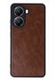 Spt-Gld Newface Poco X7 Pro Case Aras Leather Cover (114550) - Tan - 3