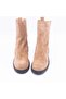 Ovia Women's Khaki Suede Leather Boots 257302-2 - 5