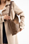 Lisbon Zipper Detailed Women's Handbag and Shoulder Bag - 3