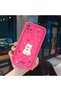 Realme C11 2021 Compatible Pink Red Silicone Rose Dog Pattern Case Shockproof Camera Protection - 3