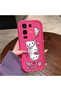 Infinix Note 50 4g Compatible Pink Red Silicone Strawberry Kitty Pattern Case Shockproof Camera Protection