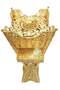 Bakhoor - Large Size Bukhoor Incense Burner with Drawer 96 cm tall Durable Oud Holder Charcoal Censer Gold - 3