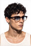 Dunke Brown Nude Blue Photochromic Men's Sunglasses - 2