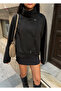 Women's Stand Collar Buttoned Short Jacket - 6