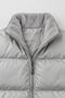 Girl's Stand Collar Plush Detailed Puffer Coat - 5