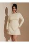 Rochie mini, bej - 2XL - 3