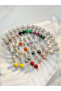 Faux Pearl Dangle Earrings - 2