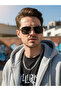 Gold Square Frame Sunglasses - 2