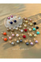 Embellished Dangle Earrings - 2