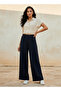 Smart Full Length Ponte Wide Leg Pants - 3