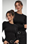 Women's 2-Pack Black Crew-Neck Bodysuit
