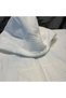 Unisex Baby Romper with Booties - Knitwear Detail - 100% Natural Cotton Washed Fabric - White - 4