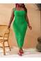 Rochie maxi, verde - 3XL - 6