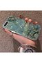 iPhone 7 Plus/8 Plus Compatible Retro Oil Painting Apricot Blossom Pattern Case, Full Lens Protection - 2