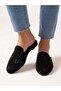 Women's Shiny Stone Detailed, Pointed, Closed-Toe House Slippers - 2