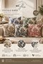 43X43 2 Pieces Cushion Cover Vintage Bohemian Series - 2
