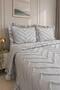 Ruffle Sementina 3 Piece Double Pique Set Gray - 2